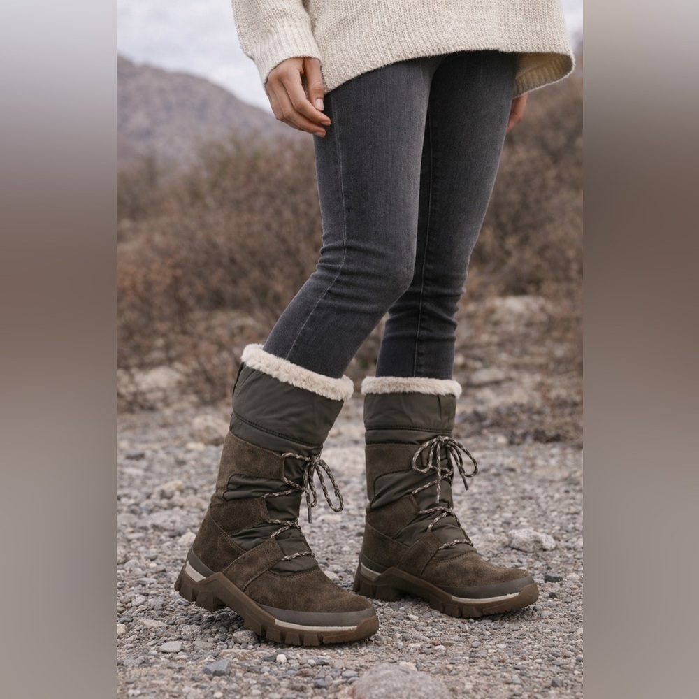 TIMBERLAND || Jenness Falls Waterproof Insulated Snow Boots. Sz. 9.5 N